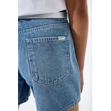 GARCIA Jeans-Shorts "Qiara" in Blau 146