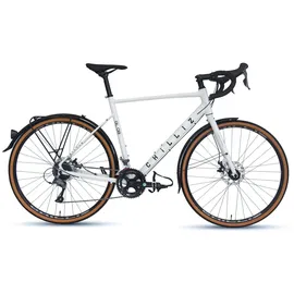 chilliz Gravelbike GL.08 28 Zoll RH 57 cm Unisex weiß
