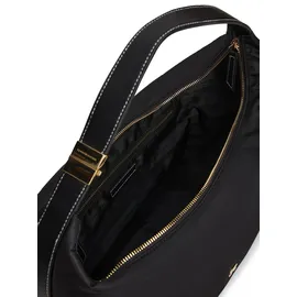 Tommy Hilfiger TH GO Hobo Schultertasche Nylon Black