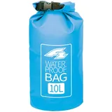 F2 Lagoon Dry Bag Blue 10 Liter 20 x 56 cm ~ Waterproof WASSERFESTER Sack