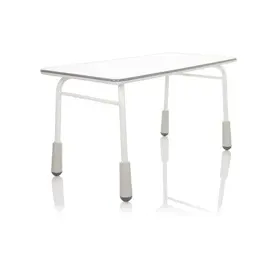 HJH Office Kinderschreibtisch KID GRO T Weiß / Grau