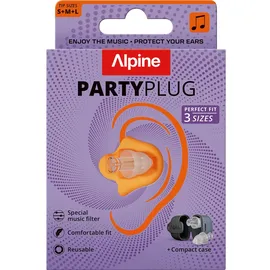 Alpine Partyplug transparent 2 St.