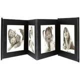 Deknudt Frames Deknudt Fotoalbum, Fotokaste, Leder oder Kunstleder, Schwarz, 10 x 15 cm