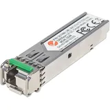 Intellinet Network Solutions Intellinet Gigabit SFP Mini-GBIC Transceiver WDM bidirektional für LWL-Kabel, 1000Base-LX Single-Mode Port Reichweite bis zu 10km RX1310/TX1550