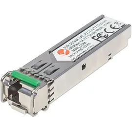 Intellinet Network Solutions Intellinet Gigabit SFP Mini-GBIC Transceiver WDM bidirektional für LWL-Kabel, 1000Base-LX Single-Mode Port Reichweite bis zu 10km RX1310/TX1550