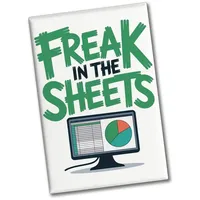 Speecheese Magnet FREAK IN THE SHEETS Souvenir Souvenir Magnet