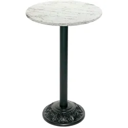 Restootab Stehtisch Bistrot-Stil Ø60cm - Modell Calacatta