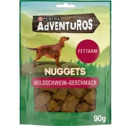 Adventuros Nuggets fettarm Wildschwein 6x90g