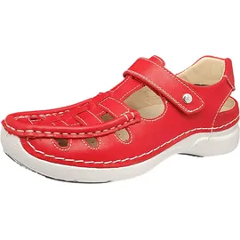 WOLKY Rolling Sun 0720436-500 red Fantastic Leather für Damen, rot, Größe 40 EU