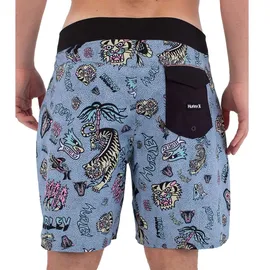 Hurley Boardshorts Phantom Art Blau 32