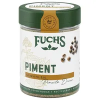 Fuchs Gewürze - Piment gemahlen - zum Würzen von Rotkohl, Suppen oder für Lebkuchen-Gewürzmischungen - natürliche Zutaten - 50 g in wiederverwendbarer, recyclebarer Dose
