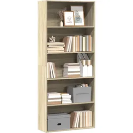 vidaXL Bücherregal 80 x 30 x 189 cm Braun