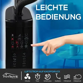 Tronitechnik SV05 40 cm Standventilator schwarz inkl. Oszillation