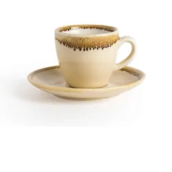 Gastronoble Olympia Kiln Espressotassen Sandstein | 8,5cl | 12 Tassen