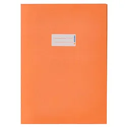 HERMA Heftumschlag glatt orange Papier DIN A4