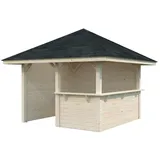 Palmako Pavillon Bianca 3 x 3 m inkl. 4 Seitenteile Beige