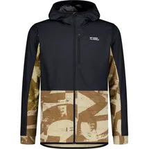Mons Royale Herren Diversion Merino Wind Jacke (Größe L, schwarz)