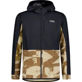 Mons Royale Herren Diversion Merino Wind Jacke (Größe L, schwarz)