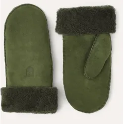 Hestra Sheepskin Mitt 9 green
