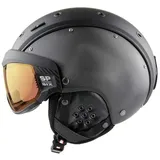 casco SP-6 Visier Skihelm (Schwarz 52-54 Größe) Freeridehelme