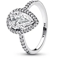 Pandora 193012C01 Ring für Damen Funkelnde Birne mit Heiligenschein Groß, 50/15,9