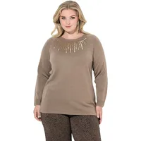 MIAMODA Pullover Camel XXL-3XL