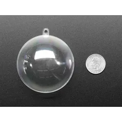 Adafruit DIY Ornament Kit, 7 cm Durchmesser, kompatibel mit micro:bit, 2xAAA-Batteriepack