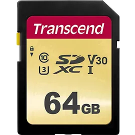 Transcend SDXC 64GB Class 10 500S UHS-I