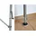 Angerer Klemmmarkise Premium 350 cm dunkelgrau/weiß