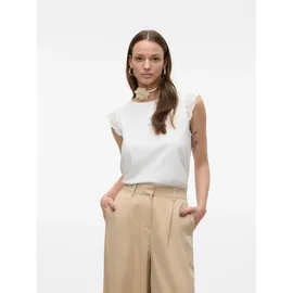 Vero Moda VMEMILY SL GATHERING TOP JRS NOOS Weiß XS