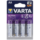 Varta Ultra Lithium AA 2750 mAh 4 St.