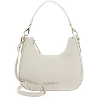 Valentino Brixton Schultertasche Kunstleder Beige/Weiß