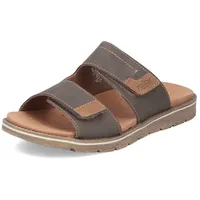 Rieker Herren Klassische Sandalen 24394, Männer Sandalen,Sommerschuhe,Freizeitschuhe,offene Schuhe,Strandschuhe,braun (25),42