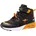 Klettstiefel Schwarz/Orange 33