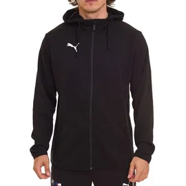 Puma LIGA Casuals Hoody Jacket Jacke, Schwarz