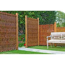 Tetzner & Jentzsch Weidezaun 120 x 140 cm Braun/Holz
