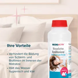 microactiv® Konditionierer für Wasserbetten 4 x 250 ml