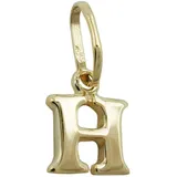 GALLAY Buchstabenanhänger 8x7mm Gold