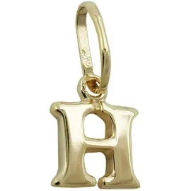 GALLAY Buchstabenanhänger 8x7mm Gold
