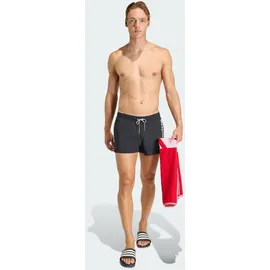 adidas Logo Stretchy Knit 3 Badeshorts Herren KC7297 - ́ White - XL
