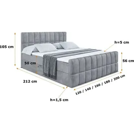 altdecor Miami-Z 200 x 200 cm H4 Grau
