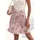 VIVANCE Jerseyrock Damen Blumendruck/Creme-Mauve/Weiß Minirock 36