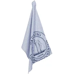 Geschirrtuch PAD "Ocean Hamburg", blau, H:1cm L:70cm T:50cm, 100% Baumwolle, Geschirrtücher