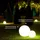 s.luce Globe pro Garten Außenkugel Kunststoff Ø 60 cm 1 Stück weiß
