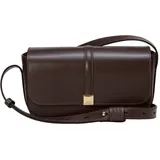 Marc O'Polo "mit edlem Magnetverschluss", Damen, Gr. B/H/T: 7cm x 11cm x 12cm, braun (shaded braun), Leder, unifarben, Taschen Umhängetasche