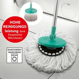 Clean Maxx Power-Wischmopp türkis