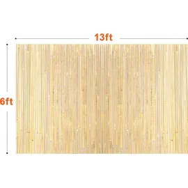 Vevor Bambusmatte Sichtschutzzaun Sichtschutz Bambus Gartenzaun 3,9x1,8m