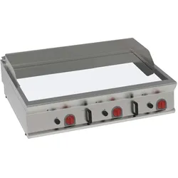 EURAST - Platte-frytop cd 15 mm gas glatte arbeitsplatte - 1200x900x280 mm - 24 Kw - 36322313