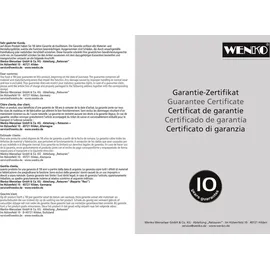 Wenko Alu-Klapptrittleiter Compact Klappleiter 3 Stufen