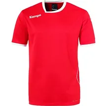 Kempa CURVE TRIKOT Kinder rot/weiss 116